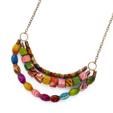 Load image into Gallery viewer, 24" Handcrafted Upcycled Necklace