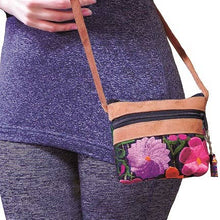 Load image into Gallery viewer, Embroidered Floral Bella Bag