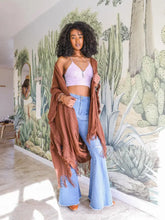 Load image into Gallery viewer, Bohemian Ruana Kimono