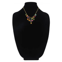 Load image into Gallery viewer, Handmade Chain Necklace with Cotton Beads