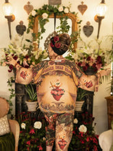 Load image into Gallery viewer, Courage Dear Heart Cropped Kimono