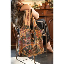 Load image into Gallery viewer, Courage Dear Heart Linen Tote Bag