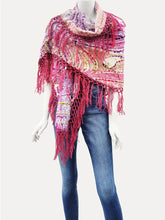 Load image into Gallery viewer, Diamond Shaped Scarf Shawl