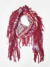 Load image into Gallery viewer, Diamond Shaped Scarf Shawl