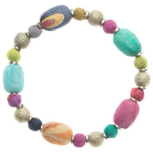 Load image into Gallery viewer, Handcrafted Upcycled Bracelet