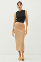 Load image into Gallery viewer, Knitted High Rise Midi Skirt