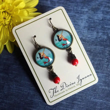 Load image into Gallery viewer, Loteria La Serina Mermaid Earrings