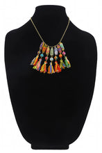 Load image into Gallery viewer, Handmade Multi-Tassel Necklace