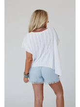 Load image into Gallery viewer, Sweet Pleats Top - White