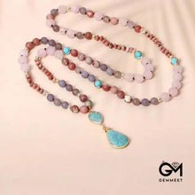 Load image into Gallery viewer, Rose Quartz Pendant Necklace