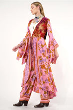 Load image into Gallery viewer, Vintage Rose Aurela Kimono