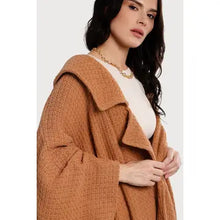 Load image into Gallery viewer, Waffle Knit Oversized Jacket
