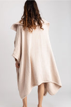 Load image into Gallery viewer, Waffle Knit Oversized Jacket