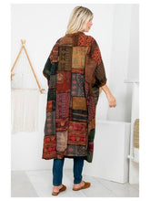 Load image into Gallery viewer, Long Patchwork Jacket