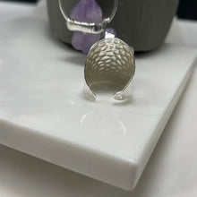 Load image into Gallery viewer, Silver Amethyst Statement Ring