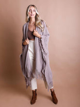 Load image into Gallery viewer, Bohemian Ruana Kimono