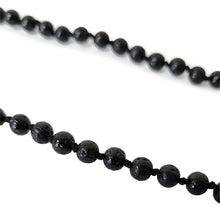 Load image into Gallery viewer, Lava Bead Mala with Om Pendant