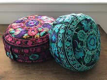 Load image into Gallery viewer, Embroidered Meditation Cushion