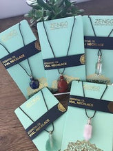 Load image into Gallery viewer, Essential Oil and Crystal Necklaces by Zengo