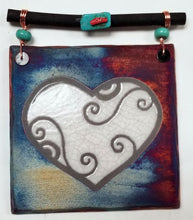 Load image into Gallery viewer, Raku Style Wall Art