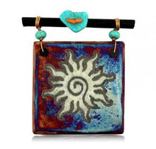 Load image into Gallery viewer, Raku Style Wall Art