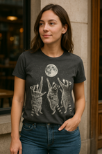 Load image into Gallery viewer, "Moonlight Mischief Shirt, Woodland Raccoon Sweatshirt