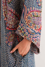 Load image into Gallery viewer, Rhea Navy Thick Stitch Duster