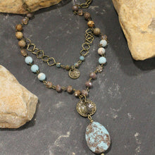Load image into Gallery viewer, Loving Earth Tones Layered Necklace