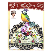 Load image into Gallery viewer, Greeting Card with Tiara, Queen of This Day, Songbird