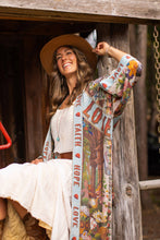 Load image into Gallery viewer, Love Language Opera Duster Kimono Robe w/ Faith, Hope