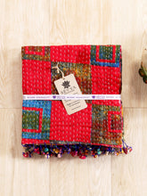 Load image into Gallery viewer, Cotton Kantha Scarves