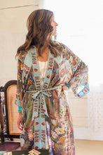 Load image into Gallery viewer, Love Language Opera Duster Kimono Robe w/ Faith, Hope