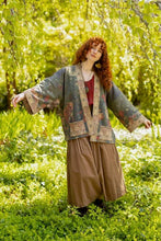 Load image into Gallery viewer, The Messenger Fleece Cottage Cardigan Jacket w/ Joan of Arc
