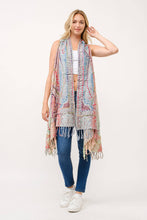 Load image into Gallery viewer, Joline Thick Stitch Embroidered Vest