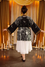 Load image into Gallery viewer, The Guardians Matineé (mid-length) duster w/ angels &amp; moon