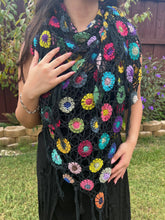 Load image into Gallery viewer, Wildflower Web Crochet Wrap