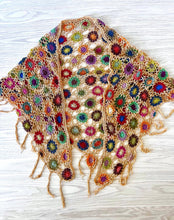 Load image into Gallery viewer, Wildflower Web Crochet Wrap