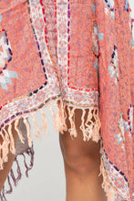 Load image into Gallery viewer, Amber Thick Stitch Embroidered Vest - Rose Watermelon