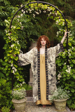 Load image into Gallery viewer, Honey &amp; The Moon Opera Duster Kimono Robe w/ Florals &amp; Bees