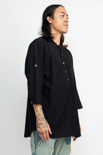Load image into Gallery viewer, Homespun Henley 3/4 Sleeve Shirt