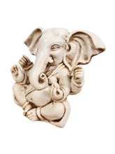 Load image into Gallery viewer, White Blessing Ganesh Statue