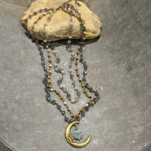 Load image into Gallery viewer, Over the Moon in Love with You Layered Necklace