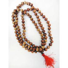 Load image into Gallery viewer, Sandalwood Mala -1 ,7MM