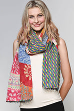 Load image into Gallery viewer, Patchwork Kantha Scarves