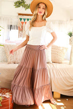 Load image into Gallery viewer, Maxi Tiered  Wide Leg Beach Palazzo Pants VP73052
