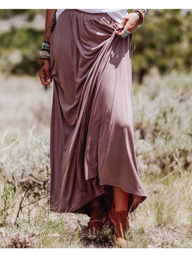 Perfect Pocketed Maxi Skirt