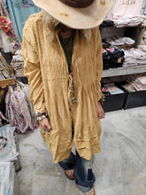 Load image into Gallery viewer, Mustard Tie Top