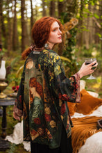 Load image into Gallery viewer, Solstice Matineé (mid-length) duster ft Persephone &amp; Moon