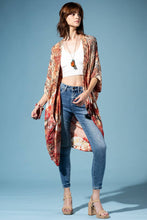 Load image into Gallery viewer, Antique Earth Tie-Dye Kimono