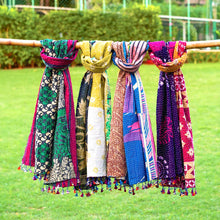 Load image into Gallery viewer, Cotton Kantha Scarves